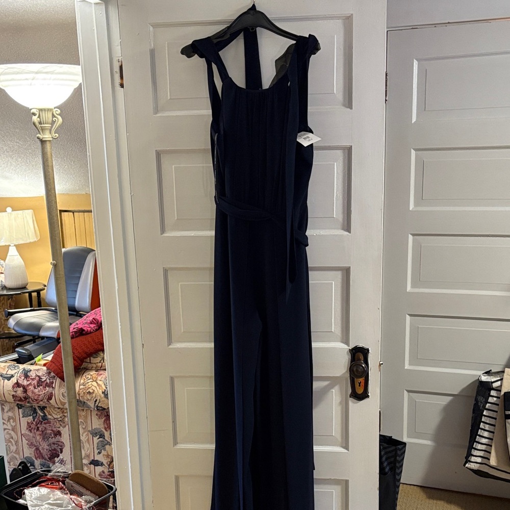 Vince Camuto Midnight Blue Jumpsuit